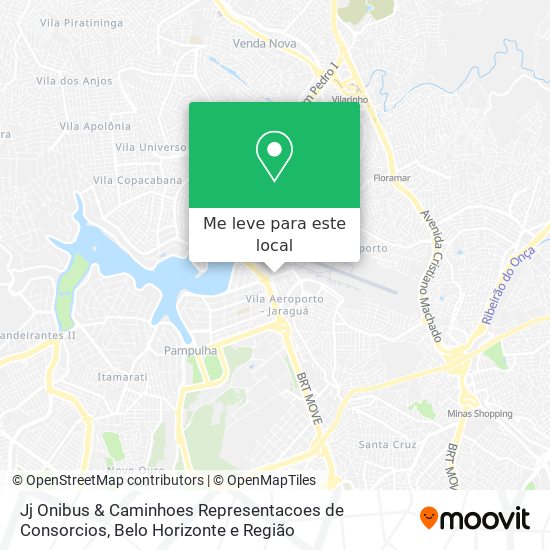 Jj Onibus & Caminhoes Representacoes de Consorcios mapa
