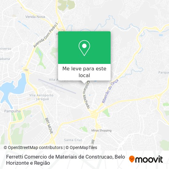 Ferretti Comercio de Materiais de Construcao mapa