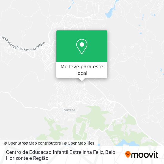 Centro de Educacao Infantil Estrelinha Feliz mapa