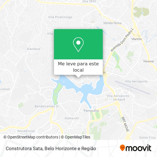 Construtora Sata mapa