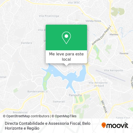 Directa Contabilidade e Assessoria Fiscal mapa