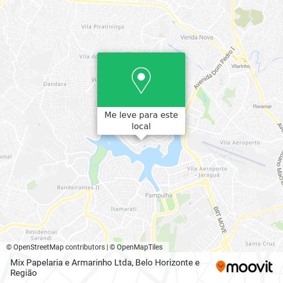 Mix Papelaria e Armarinho Ltda mapa