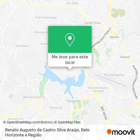 Renato Augusto de Castro Silva Araújo mapa