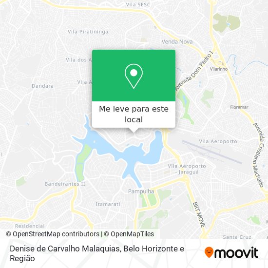 Denise de Carvalho Malaquias mapa