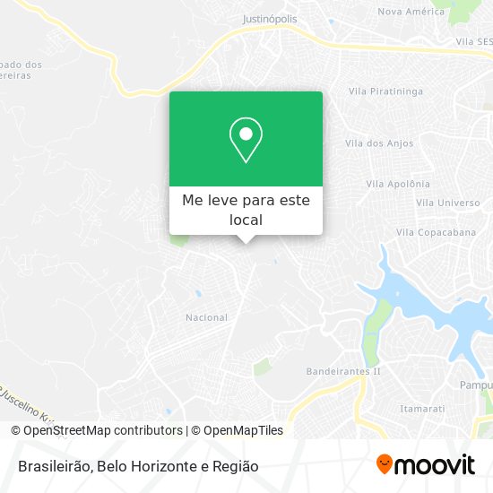 Brasileirão mapa