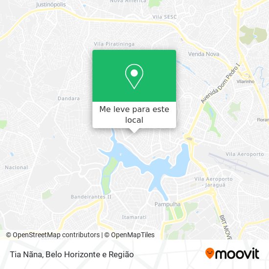 Tia Nãna mapa