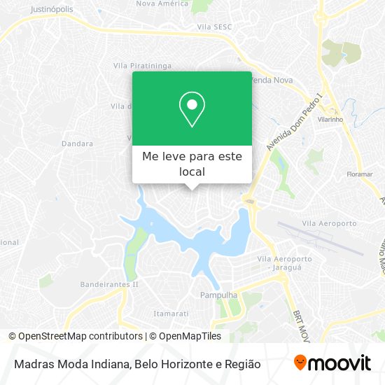 Madras Moda Indiana mapa