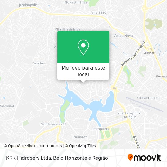 KRK Hidroserv Ltda mapa