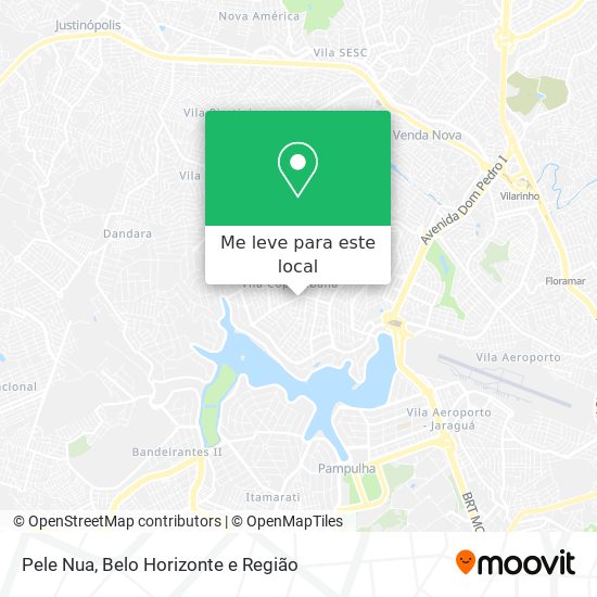 Pele Nua mapa