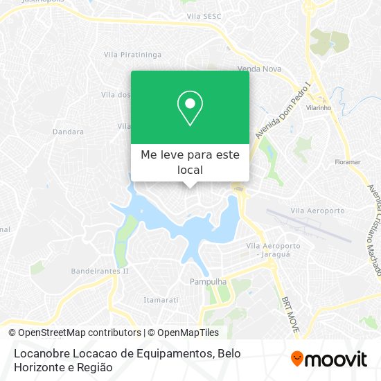 Locanobre Locacao de Equipamentos mapa