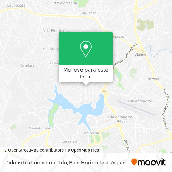 Odous Instrumentos Ltda mapa