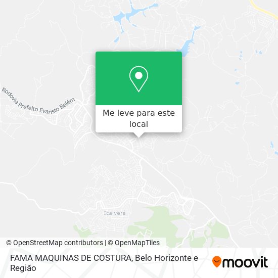 FAMA MAQUINAS DE COSTURA mapa