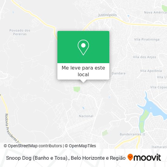 Snoop Dog (Banho e Tosa). mapa