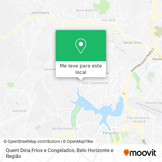 Quem Diria Frios e Congelados mapa