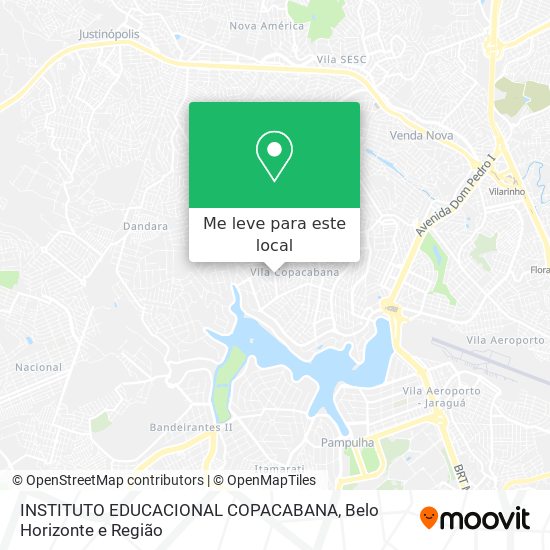 INSTITUTO EDUCACIONAL COPACABANA mapa