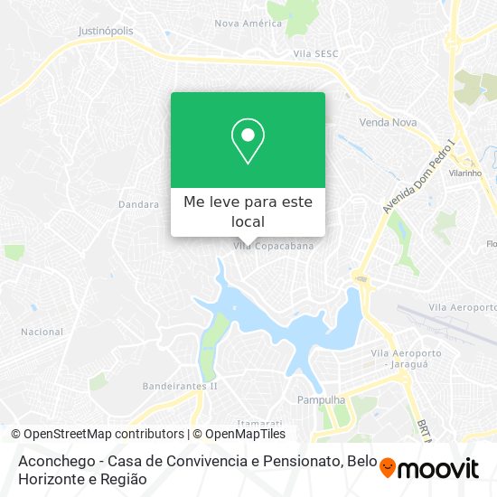 Aconchego - Casa de Convivencia e Pensionato mapa