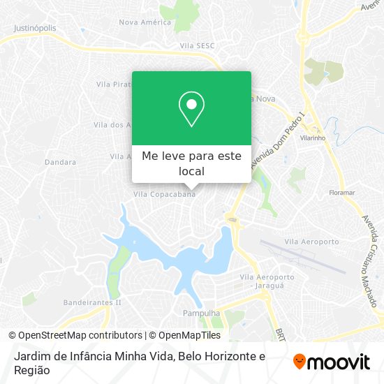 Jardim de Infância Minha Vida mapa