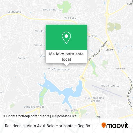 Residencial Vista Azul mapa