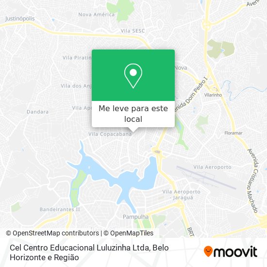 Cel Centro Educacional Luluzinha Ltda mapa