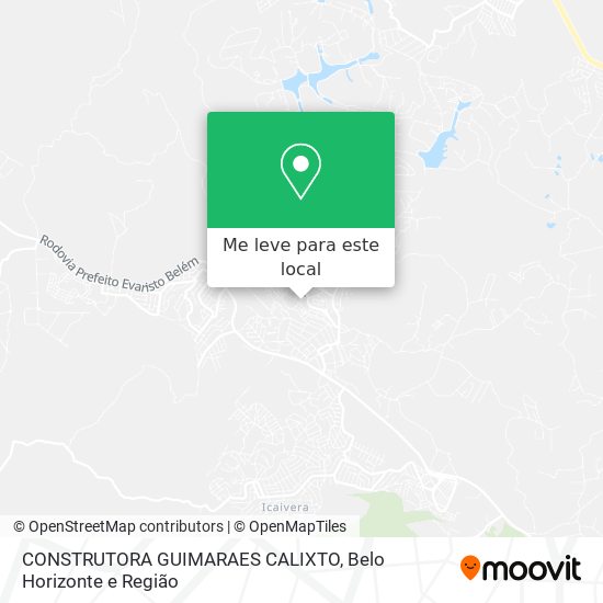 CONSTRUTORA GUIMARAES CALIXTO mapa