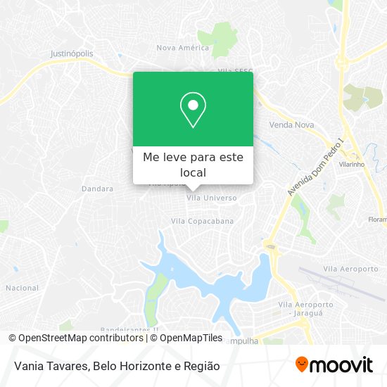 Vania Tavares mapa