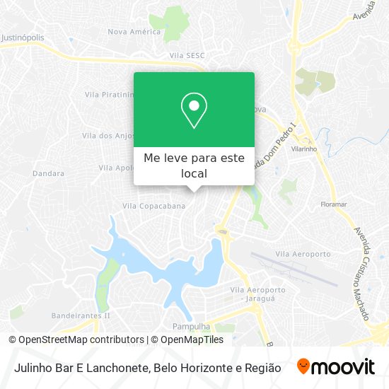 Julinho Bar E Lanchonete mapa