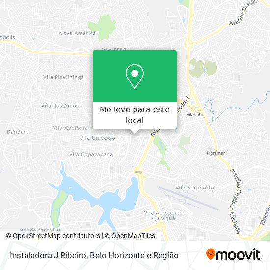 Instaladora J Ribeiro mapa