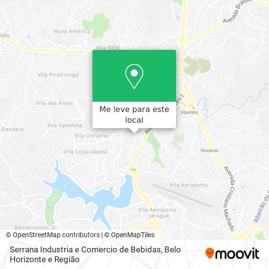 Serrana Industria e Comercio de Bebidas mapa