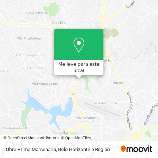 Obra Prima Marcenaria mapa