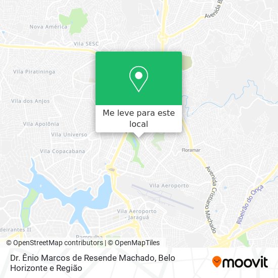 Dr. Ênio Marcos de Resende Machado mapa