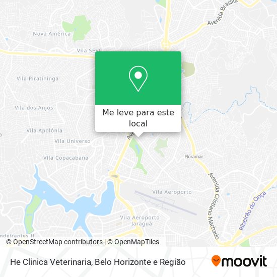 He Clinica Veterinaria mapa