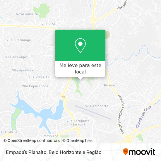 Empada's Planalto mapa