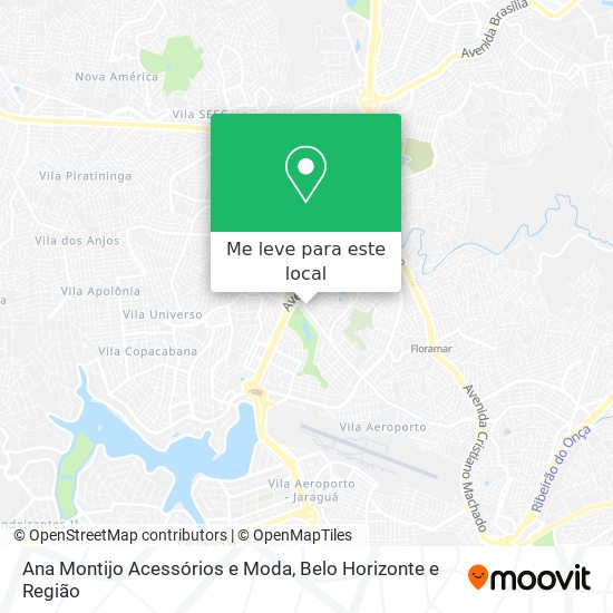 Ana Montijo Acessórios e Moda mapa