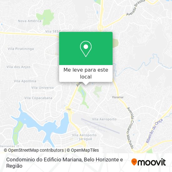Condominio do Edificio Mariana mapa