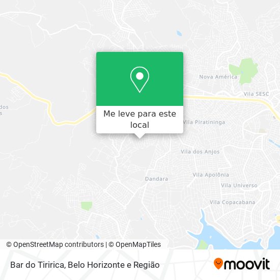 Bar do Tiririca mapa