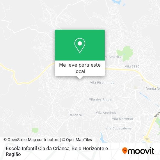 Escola Infantil Cia da Crianca mapa