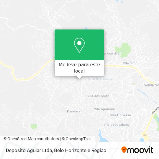 Deposito Aguiar Ltda mapa