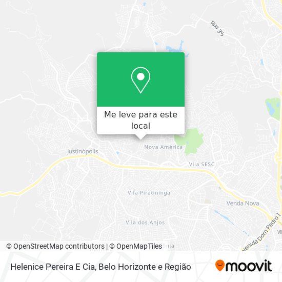 Helenice Pereira E Cia mapa