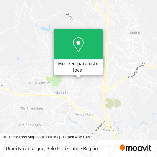 Umei Nova Iorque mapa