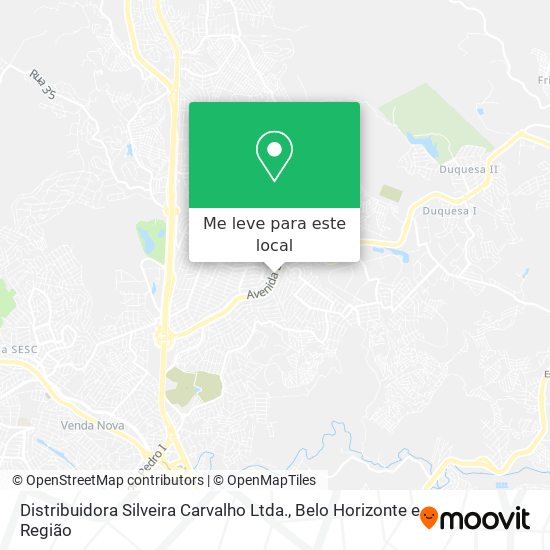 Distribuidora Silveira Carvalho Ltda. mapa