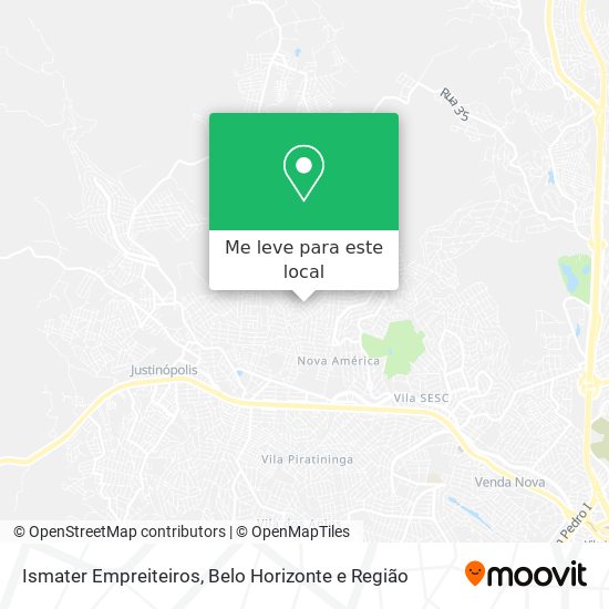 Ismater Empreiteiros mapa