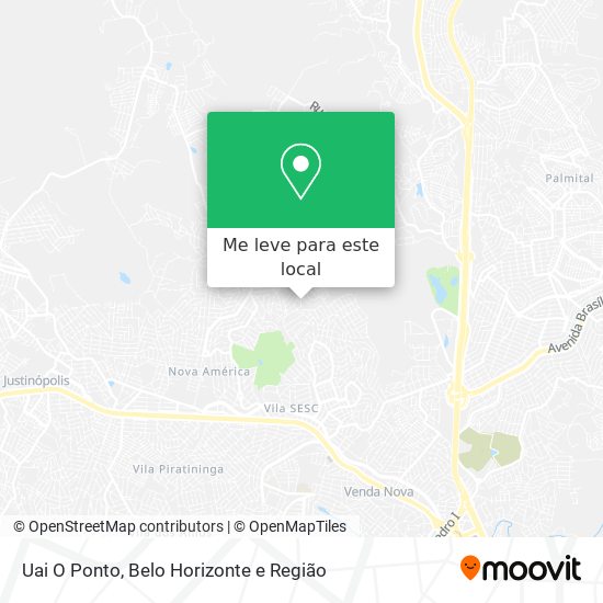 Uai O Ponto mapa