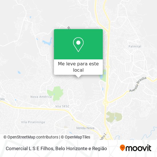Comercial L S E Filhos mapa