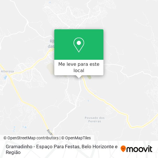 Gramadinho - Espaço Para Festas mapa
