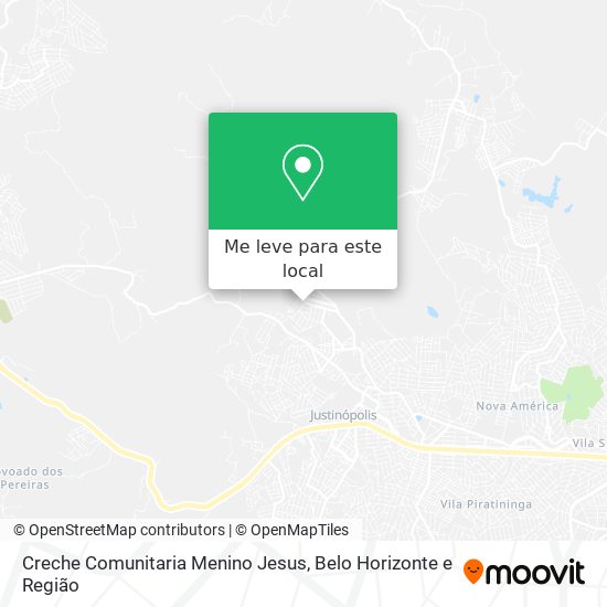 Creche Comunitaria Menino Jesus mapa