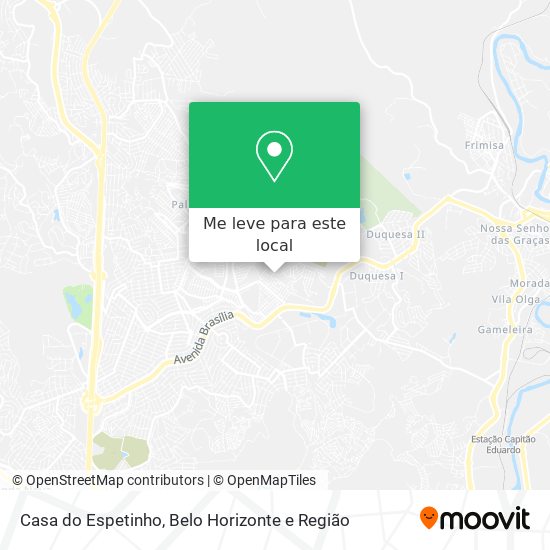 Casa do Espetinho mapa