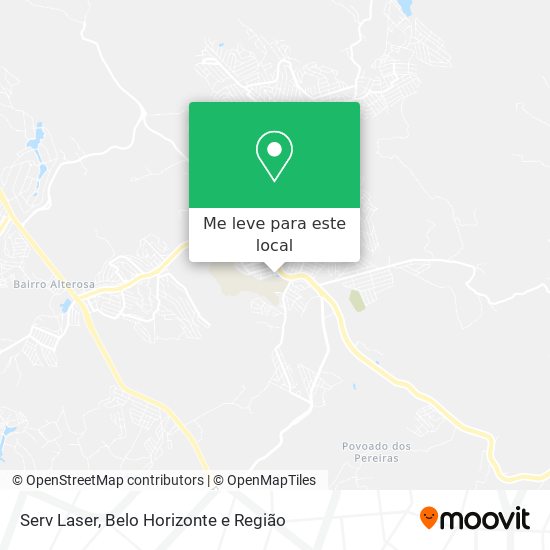 Serv Laser mapa