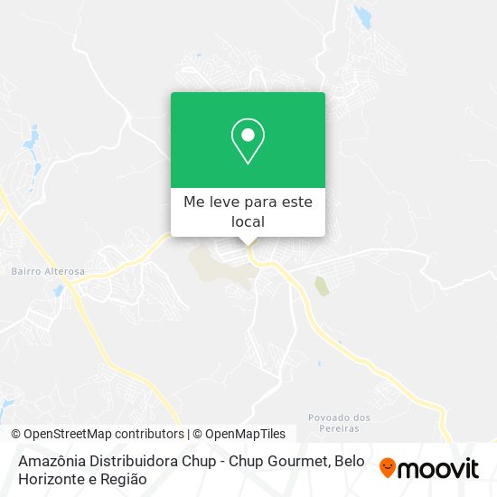 Amazônia Distribuidora Chup - Chup Gourmet mapa