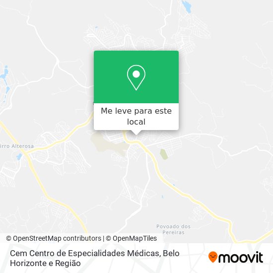 Cem Centro de Especialidades Médicas mapa
