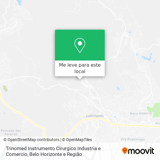 Trinomed Instrumento Cirurgico Industria e Comercio mapa